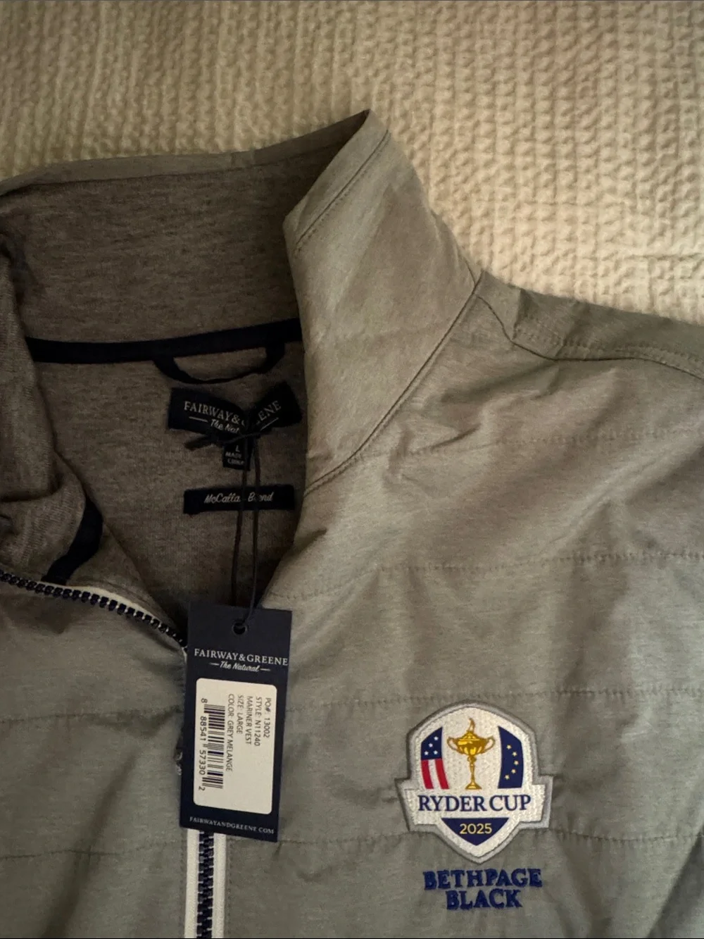 Ryder Cup Golf Vest - Fairway & Greene